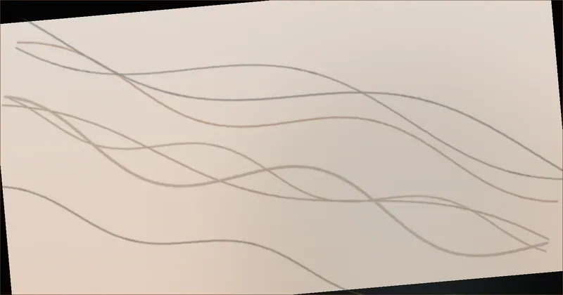 Slate blue wave pattern suggesting water moving through a buried trench